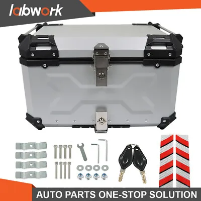 Labwork 65L Trunk Tour Tail Box Scooter Luggage Storage Top Case For Motorcycle • $143.50