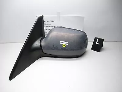 2007 - 2009 Mazda 3 Left Side Door Mirror E4012220 OEM • $25