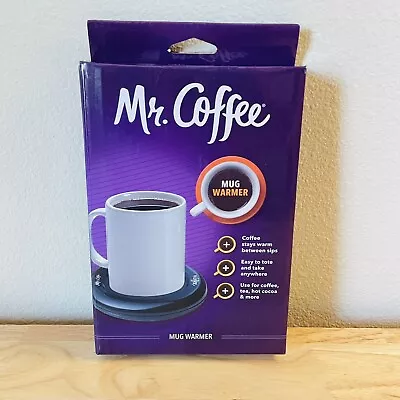 Mr. Coffee Mug Warmer | Home | Office | Black | Brand New Coffee Tea Hot Cocoa+ • $12.99