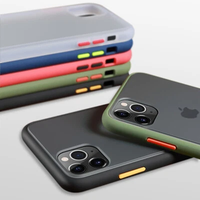 $12.95 • Buy For IPhone 14 13 12 11 Pro Max X XR XS SE Shockproof Silicone Matte Clear Case