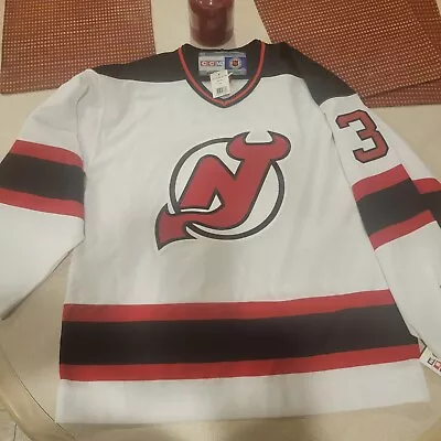 New Jersey Devils Martin Brodeur Men's Jersey Medium White CCM Brand With Tags • $285