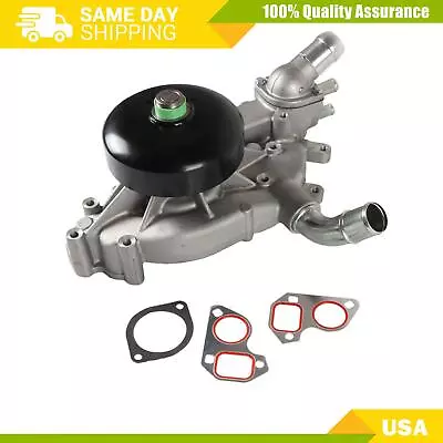 Water Pump + Thermostat For 99-06 Chevrolet GMC 4.8L 5.3L 6.0L VORTEC AW5104 • $89.24