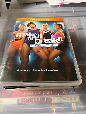 Make It Or Break It Season 1 Volume 1 Extended Edition *Region 1 Vgc Dvd T141 • $18.03