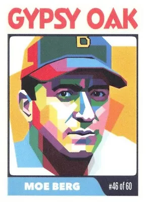 #G015 MOE BERG Oddball Baseball Card FREE SHIPPING • $4.99