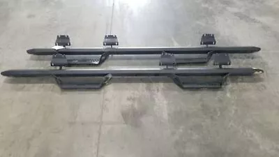 20 Ford F250 Super Duty Lariat N-fab Running Board Set Pair Black Crew Cab • $191.25