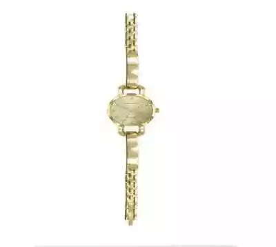  Montres Carlo IP Women Gold Bracelet Watch W IP Gold Case Gold Dial W Gift Box • $22.50