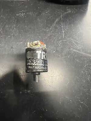 Rc Vintage Trinity Monster Horsepower Brushed Motor 1987 Aluminum End Bell Rare • $70