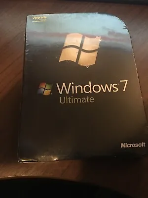 Microsoft  Windows 7 Ultimate 32/64-Bit (Retail (Media Only)) (1 Computer/s)... • $214.23