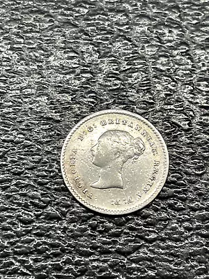 Great Britain 1838 2 Pence Silver Coin. CLEANED. KM#729. • $7