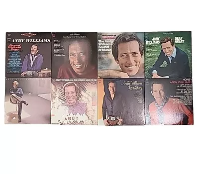 Andy Williams Record Collection Vinyl LP Lot Of 8 EXCELLENT • $49.99