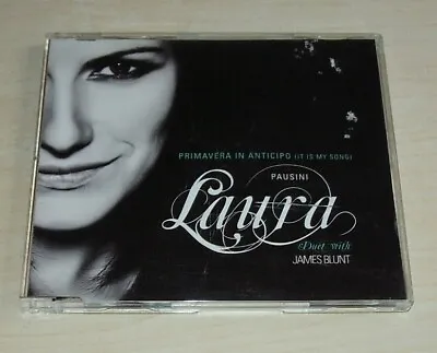 LAURA PAUSINI Primavera In Anticipo CD Single 2008 3trk James Blunt • £10.80