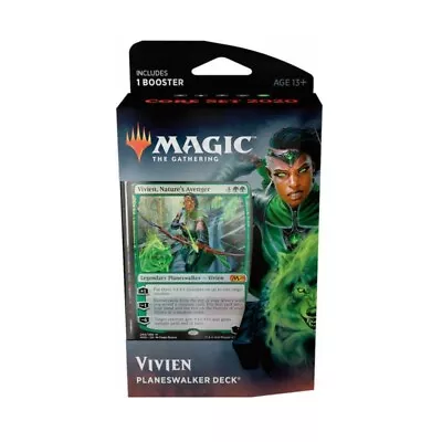 VIVIEN PLANESWALKER Deck - Core 2020 M20 Sealed Mtg NEW A • $37.99