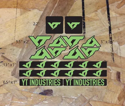 YT Industries Vinyl Custom Decals Stickers Bike Frame Kit Replacement Protective • $14.99