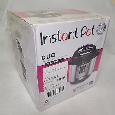 Instant Pot DUO 7-in-1 6qt Multi-Cooker - Silver/Black BRAND NEW • $54.95