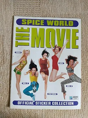 £13 • Buy Panini Spice Girls Spice World The Movie Official Sticker Collection Incomplete