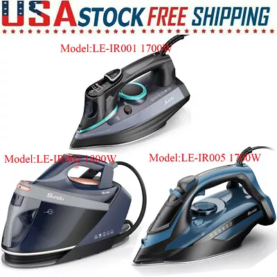 Professional Grade 1700-Watt Steam Iron With Digital LCD Screen 3-Way Auto-Off • $44.99