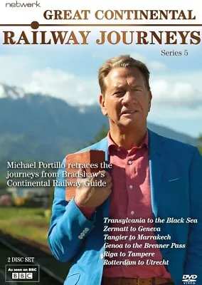 Great Continental Railway Journeys Series 5 Dvd New Sealed Michael Portillo #pb • £14