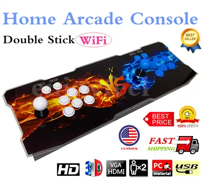 10000 In1 Hot Pandoras Box Retro Video Game Double Stick Home Arcade Console H • $89.98