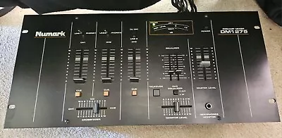 NUMARK DM 1275 DJ Mixer Preamp HTF • $139.90