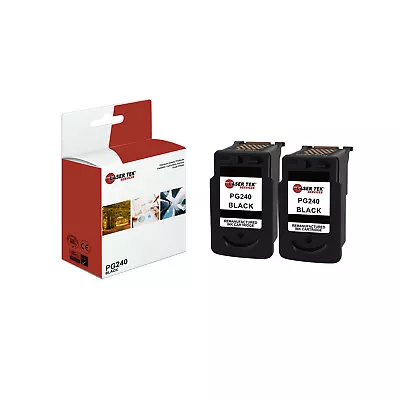 2Pk LTS PG240 Black HY Compatible For Canon Pixma MG2120 MG2220 MX372 Ink • $49.99