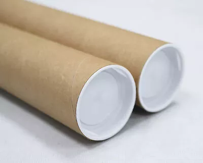 Mailing Tubes With Caps 2 Inch X 18 Inch (2 Pack) | MagicWater Supply • $20.99