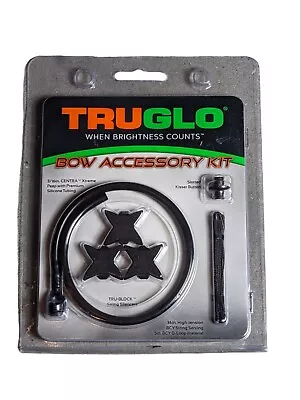 New TRUGLO Compound Bow Accessory Kit Kisser Button/String Silencers/Peep/D-Loop • $12.85