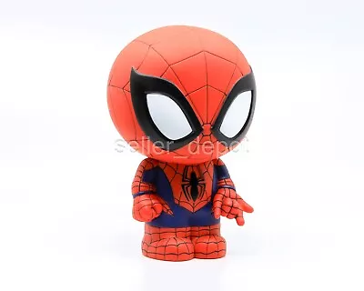 NEW Spider Man 8  Coin Bank PVC Plastic Marvel Chibi Style Super Hero Piggy Bank • $24