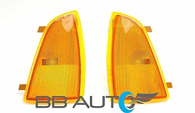 94-97 Chevy S10 Blazer Front Corner Park Signal Side Marker Light Lens Set 2 New • $19.95