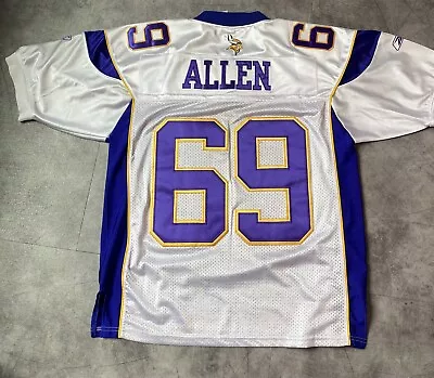 Jared Allen Minnesota Vikings Jersey Size L • $0.99