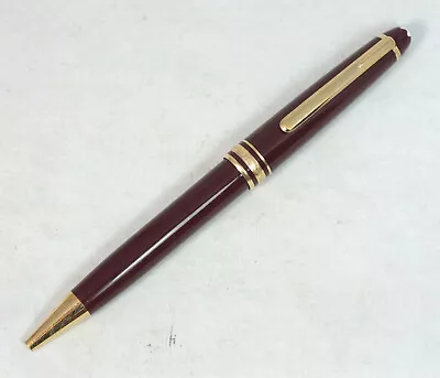 Montblanc Meisterstuck Ballpoint Pen Burgundy / Gold • $63