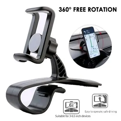 Car Auto Dashboard Holder HUD Mount Clip Accessories For Mobile Cell Phone GPS • $14.21