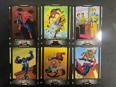 1994 Marvel Comics Cookie Crisp Trading Card Complete Set Of 6 - Spider-man Mint • $8.99