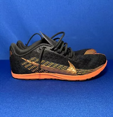 Nike Zoom Rival XC Spikes Mens Size 8.5 Black Orange AJ0851-003 (No Spikes) • £19