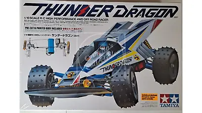 Tamiya 1/10 Thunder Dragon (2021) 4WD Kit W/ Motor & ESC #47458 • $309.10