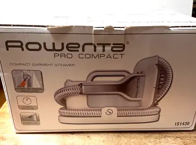 Rowenta Pro Compact Garment Steamer Continuous Steam IS1430 • $21.95