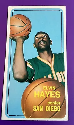 1970-71 Topps Basketball SET BREAK #70 ELVIN HAYES HOF (no Creasing) VG-EX • $7.99