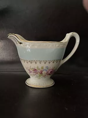 Homer Laughlin Georgian Eggshell Chateau Blue Creamer • $5