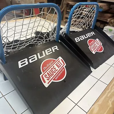 Bauer Hockey Sauce Kit The Original Games Train Trick Shot Kit  NO PUCKS Two Net • $100