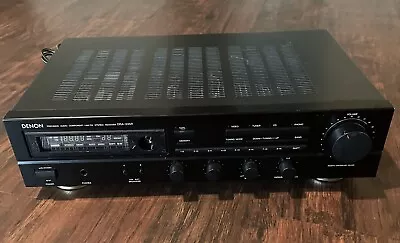 DENON DRA-335R Precision Audio Component AM-FM Stereo Receiver WORKING NO REMOTE • $40