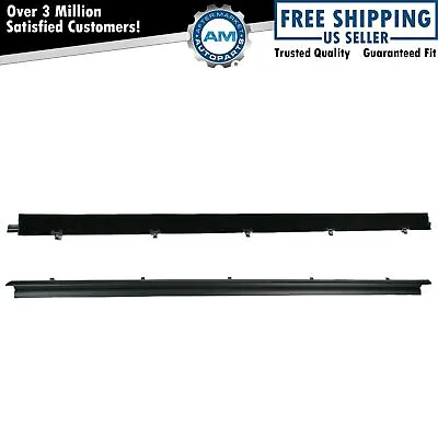 Outer Door Window Sweep Kit 2 Piece Pair For Chevy GMC Jimmy S10 S15 Pickup • $49.99