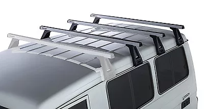 Rhino 3xHDRoof Racks FOR Toyota Landcruiser 75 77 78 Series Troop Carrier Silver • $699