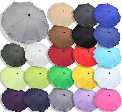 Baby Buggy Umbrella Universal For Pram Stroller New Sun Rain Protection Canopy  • £12.49