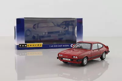 Vanguards VA10816; Ford Capri Mk III 2.8i Special; Rosso Red; Very Good Boxed • £36.99