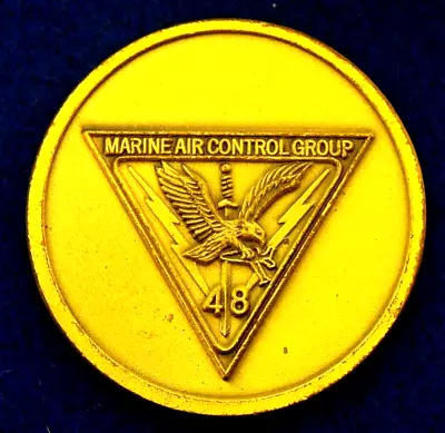 USMC Marine Air Control Group 48 MACG-48 Challenge Coin M13 • $25