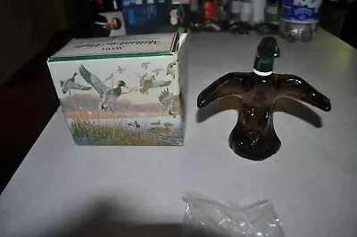 New Vintage Avon Mallard-in-Flight Tai Wind After Shave Decanter Bottle W/Box Fu • £17.35