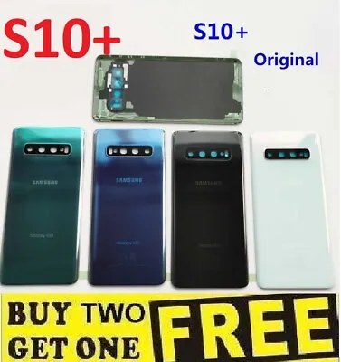 Fits Genuine Samsung Galaxy S10 Plus G975 Battery Cover Battery Back  Adhesive • £4.99