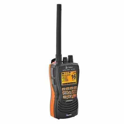 Cobra MRHH600FLTGPSBT Marine VHF Radio - Black • $150