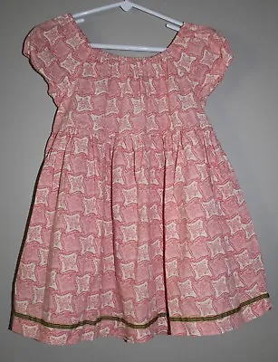 Matilda Jane Westside Fiona Loves Pink Peasant Blouse Top Size 8 EUC • $39