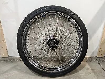 Ride Wright 80 Spoke Front 21”x3  Single Disc Wheel & Tire Harley-Davidson • $400