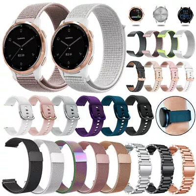 18mm Replacement Watch Band Strap For Garmin Vivoactive 4S Venu 2S Move 3S 255S • $4.86